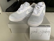 Nike Air Force 1 Flyknit 2.0 White/Pure Platinum AV3042-100 US9.5