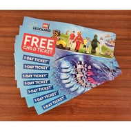 Legoland Malaysia Children (*Age 3 to 11) 1 day Ticket (Theme Park + Sealife + Waterpark)