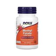 Now Foods Methyl Folate 1000 mcg 90 Tablets