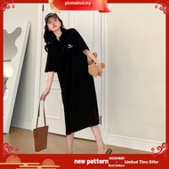 Women Wear Loose Maxi Long Dress  Plain Kebaya Baju Labuh Perempuan Tidur Wanita Plus Size
