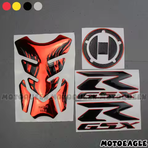 3D Motorcycle Gas Fuel Oil Tank Pad Protector Decals Emblem Sticker for GSXR 600 750 1000 1300 K3 K4