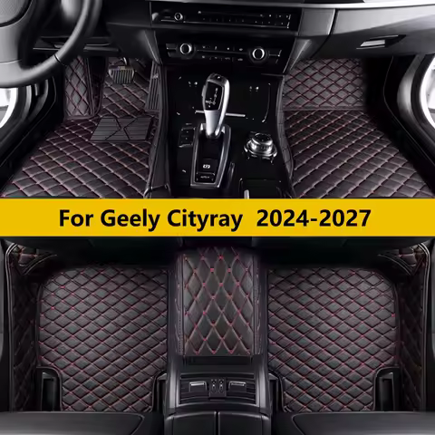 Custom Car Floor Mats For Geely Cityray 2024 2025 2026 2027 Floor Mats For Cars Waterproof Full Set