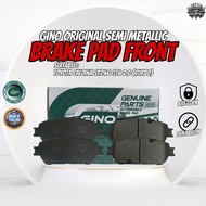GINO BRAKE PAD FRONT & REAR FOR TOYOTA CALDINA ST246 GT4 2.0 (TURBO)