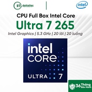 CPU Full Box Intel Core Ultra 7 265 | Genuine CO,CQ | 36 Months
