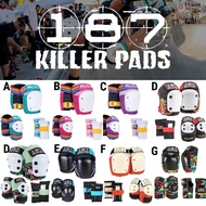 包順豐 KILLER PADS 187正品美國滑板輪滑護具6件套 彩色/特別色版