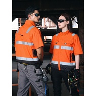 Outdoor Wind Air-Conditioning Shirt with Insulation Coating Inside Short-Sleeved Top with Fan Work C