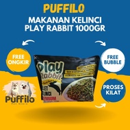 PLAY RABBIT RABBIT FOOD 1000gr - RABBIT FOOD PELLETS