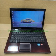 Laptop 2nd Lenovo G470 Intel Core i3-2330M ram 4GB HDD 500GB