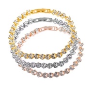 Creative diamond silver plated bracelet silver plated diamond