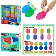 Wonder Factory - Never Dry Dough Box set โดว์มาพร้อมที่กลิ้ง (ราคาเซ็ท 8 ชิ้น) รหัส LLW595137