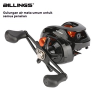 Billings Metal Fishing Reel Explosion-Proof Line Lure Water Drop Reel Long-Casting Fishing Reel Sea 