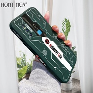 Hontinga เคสโทรศัพท์สำหรับ Vivo V15 V15 Proเคสโทรศัพท์เทคโนโลยีในอนาคตเคสยางซิลิโคนนิ่มเหลวทรงสี่เหลี่ยมสำหรับเด็กผู้ชาย