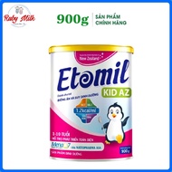 [Date 11.2026] Sữa bột Etomil KID AZ Lon 900g (Cho bé 1 đến 10 tuổi)