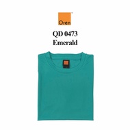 Oren Sport QD0473 Emerald SUNBEAR.com.my Quick Dry Cool Fit Microfiber Unisex Round Neck Breathable