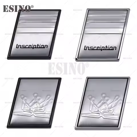 3D Excellence Inscription Metal Adhesive Rear Trunk Emblem Badge Sticker for Volvo XC40 XC60 XC70 XC