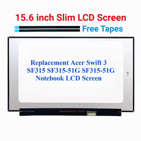 For Acer Swift 3 SF315 SF315-51G SF315-51G Notebook LCD Screen Replacement for Laptop Display