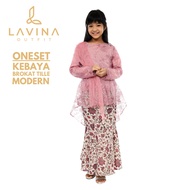 Lavina – Girls' Penguin Kebaya Set – Modern Traditional Clothes for School and Formal Events