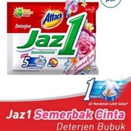 Kao Attack Jaz1 laundry Powder detergent 1sachet*40gram laundry Powder travel hotel kisut