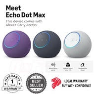Amazon Echo Dot Max (2025), speaker, smart home hub matter thread border router AI assistant Alexa, 