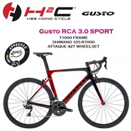 Gusto 2022 RCA 3.0 Sport Shimano 105 R7000 ( UCI Approved )