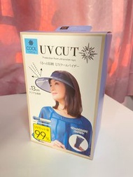 (100%全新 正貨) 日本UV CUT 冰感太陽帽 (藍色波點款)