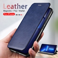 Leather Flip Case For iphone 13 pro max 12 pro 11 Pro case stand Book phone Cover aifone 13 12 pro max mini Magnetic card wallet fundas