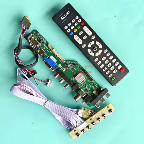For N101L6-L01/L02/L0A/L0B/L0D 10.1" USB/DHMI/VGA/AV DVB-T/C Laptop Screen 1024x600 LVDS 40 Pin Cont