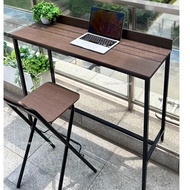 Balcony Outdoor Bar Table Dining Table Computer Table