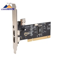 3 Port IEEE 1394 Firewire Card PCI Firewire Adapter IEEE 1394 PCI Controller Card for Desktop PC