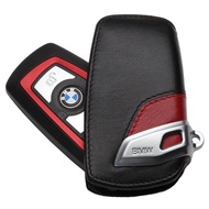 BMW Leather Remote Car Key Fob Shell Holder Bag Case Cover Protector Styling Protection For BMW 1 2