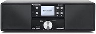 Panasonic SC-DM202EG-K Micro HiFi Compact Stereo System with FM/DAB+ Radio, 24W Output Power, CD/MP3