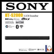 SONY - SONY HT-S2000 Dolby Atmos®/DTS:X® 3.1 聲道 Soundbar
