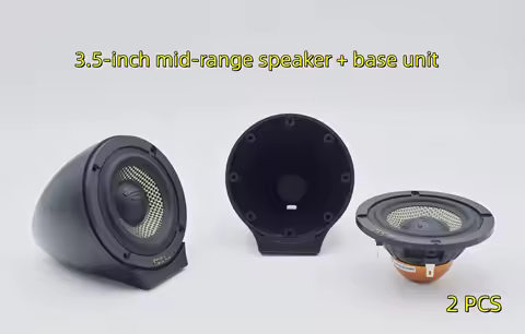 2PCS Car Audio 3.5-Inch ACCESS 165GL2 Medium Speaker Original Car Main Engine Directly Push Hi-Fi Au