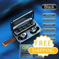 F9-9 TWS BT Earphones BT 5.0 Headset 9D Stereo Sound Noise Reduction Sweatproof Sports Mini Earbuds 