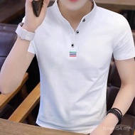 New Style Summer Men's Short-Sleeved T-Shirt Men's Trendy Half-Sleeved Men's Short-Sleeved Boys Kore
