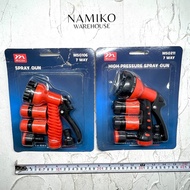 MULLER PVC garden water nozzle spray 7 way 106 211 BC NAMIKO WAREHOUSE
