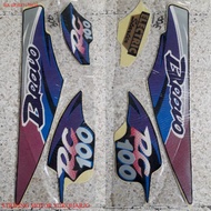 SUZUKI (ORIGINAL) striping rc100 striping bravo stickerSUZUKI bravo striping bravo sticker bravo