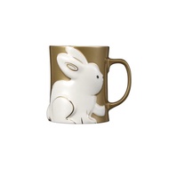 [Starbucks] 23 NY rabbit gold mug 355ml
