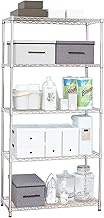 Do WR22-85175 Rack, Steel Rack, Shelf, 5 Tiers, Storage Width 33.8 x Depth 15.9 x Height 68.5 inches