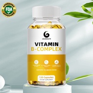 LsHealth Vitamin B complex sustained release (vitamins B1, B2, B3, B6, B9- folate, B12) contains all