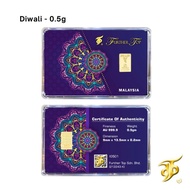 Gold Bar ( 0.5g / 1g ) 999.9 Further Top - DIWALI【Emas | 足金牌 | 小金条】