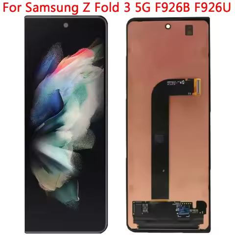 Z Fold3 LCD Display For Samsung Z Fold 3 5G SM-F926B F926U Front Screen Display LCD Replacement Part