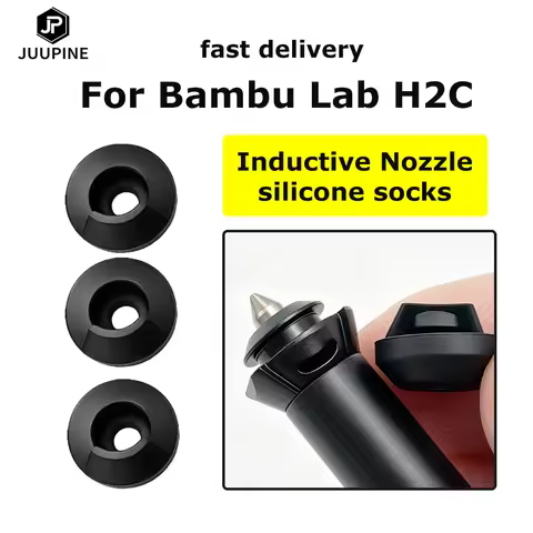 Bambulab H2c Hotend Set Silicone Sleeve High-temp Resist Sock H2c Induction Nozzle Cover Durable 3D