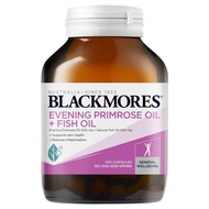 NEW Blackmores Evening Primrose Oil + Fish Oil 100 Capsules EPO + Omega 3