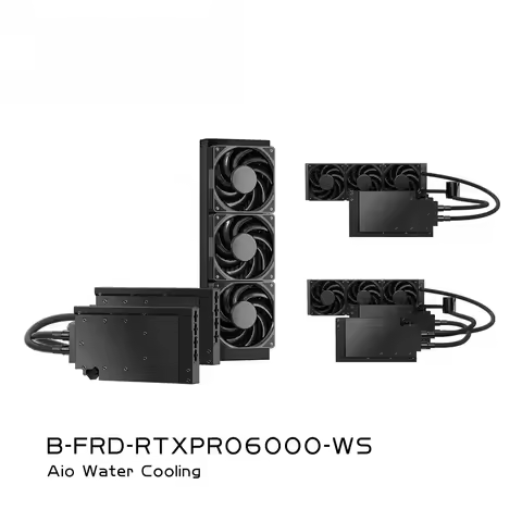 Integrated GPU Water Cooling Kit For NVIDIA RTX Pro 6000 Blackwell Workstation / RTX Pro 6000 Blackw