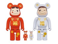 Bearbrick Daruma Peko-chan 400+100%