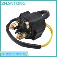ZHANTONG 12V Motorcycle Solenoid Starter Relay For GY6 50cc 70cc 90cc 110cc 125cc 150cc 200cc 250cc 