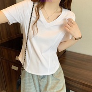 Eyouth 13107 Women’s V-Neck T-Shirt - Soft, Comfortable, and Stylish Top