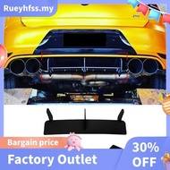 Excellent for Golf 7R Golf 7 R 2013-2016 Glossy Black Rear Bumper Diffuser Splitter Spoiler Fins Tri