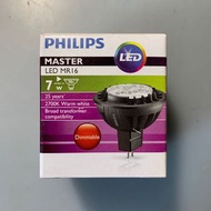 飛利浦 Philips Master LED MR16 7w GU5.3 12V 15D 2700K 燈杯